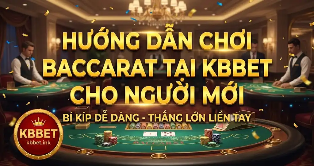 Hướng dẫn chơi Baccarat tại KBBET cho người mới